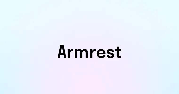 Armrest