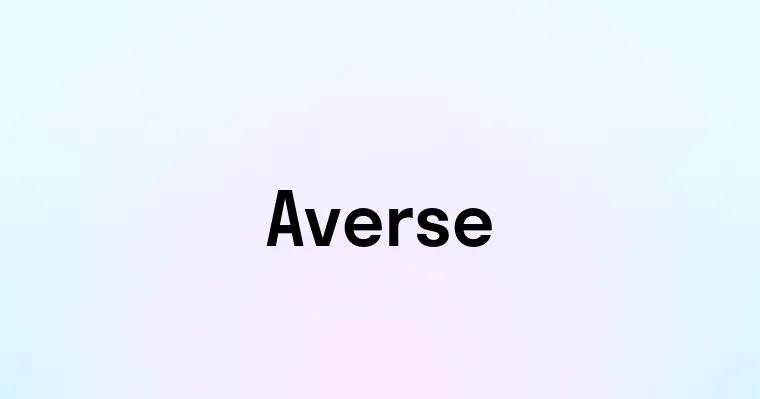 Averse