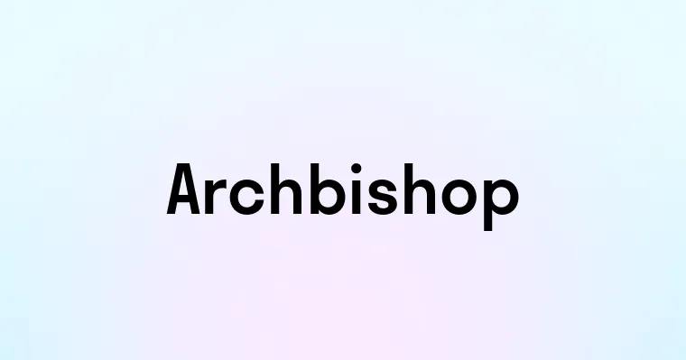 Archbishop