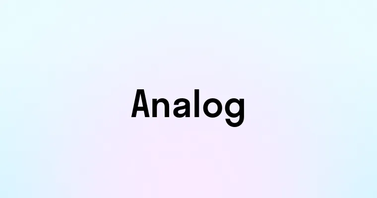 Analog