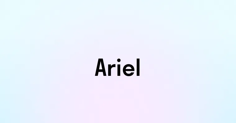 Ariel