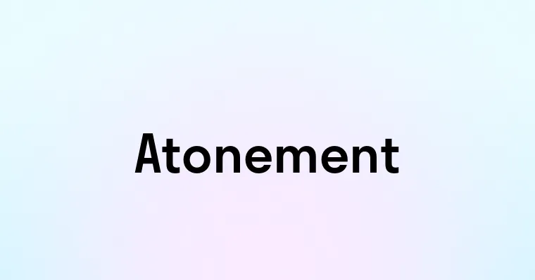 Atonement