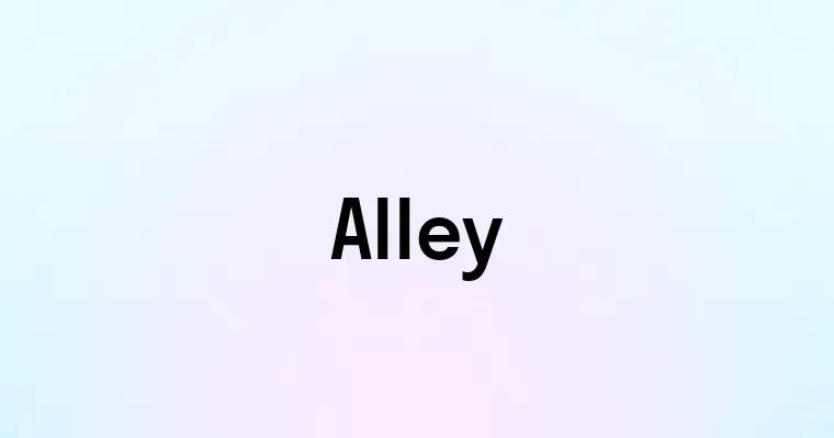 Alley