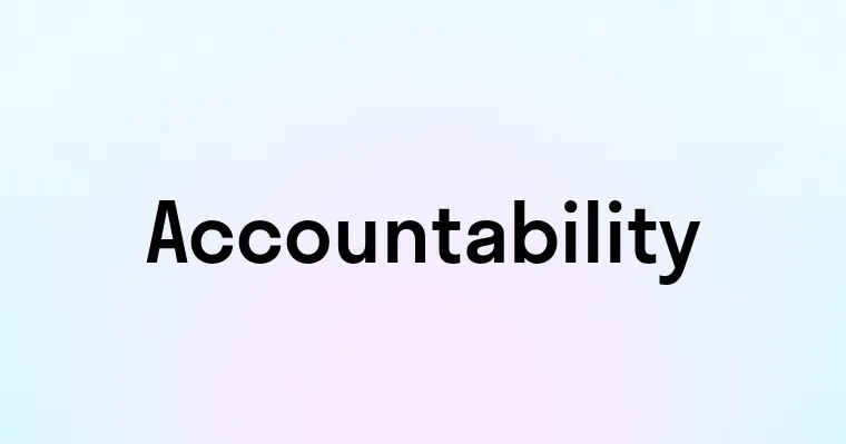 Accountability