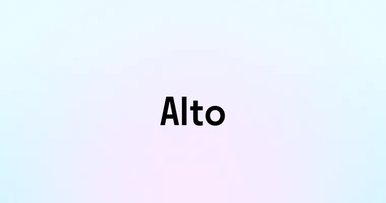Alto