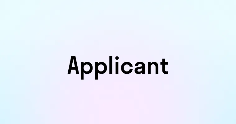 Applicant