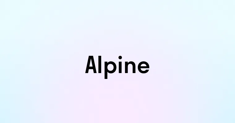 Alpine