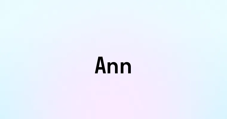 Ann