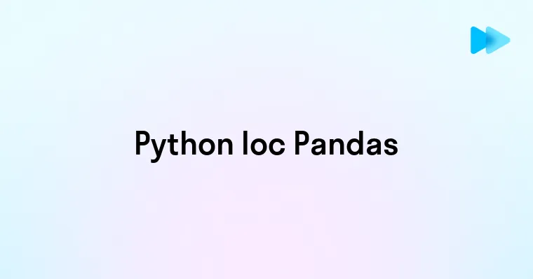 Эффективное использование метода loc в языке программирования Python