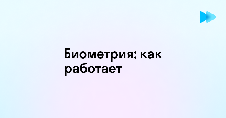 Понятие и значение биометрических данных что это такое