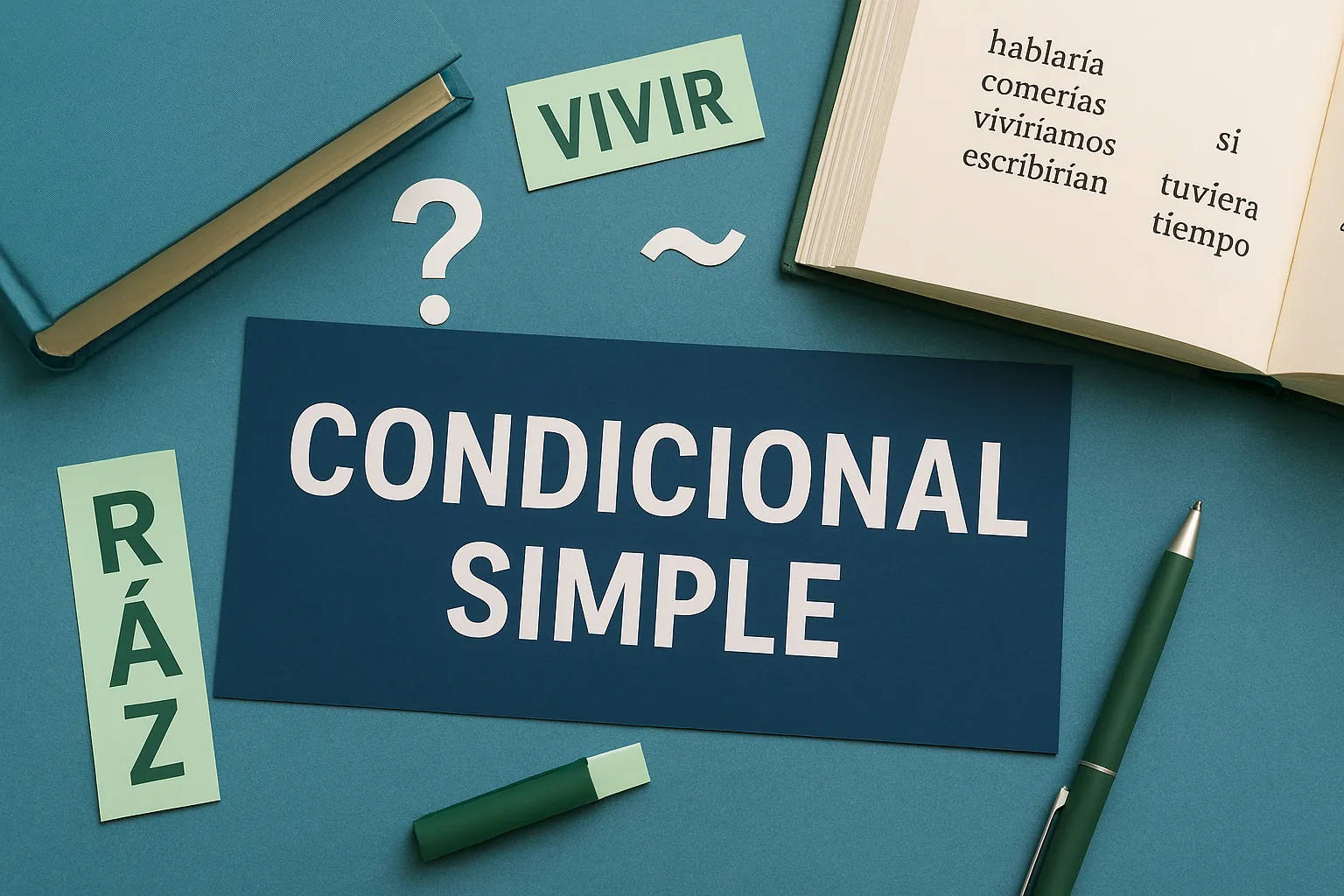 Условное наклонение Condicional Simple в испанском языке