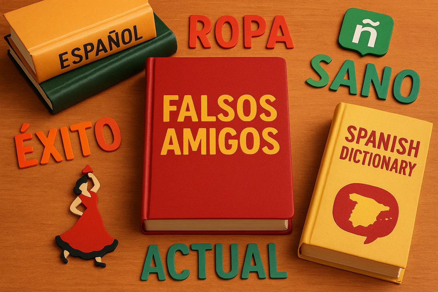 Фальшивые друзья в испанском языке (falsos amigos)