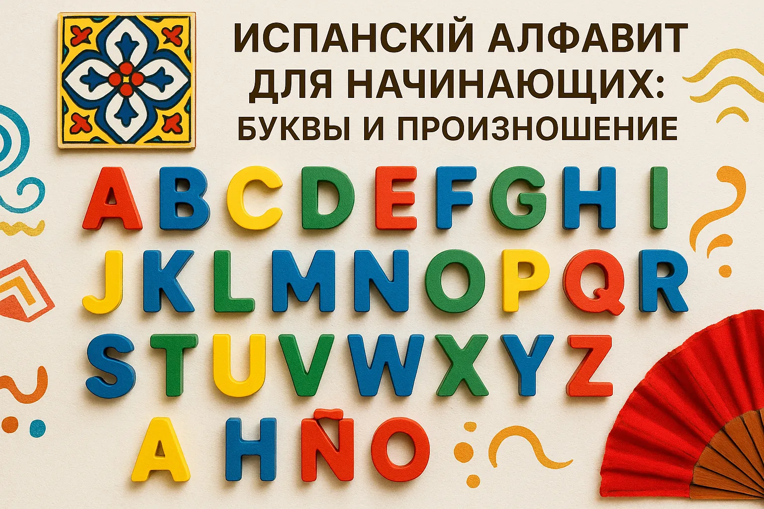 Испанский алфавит для начинающих: буквы и произношение