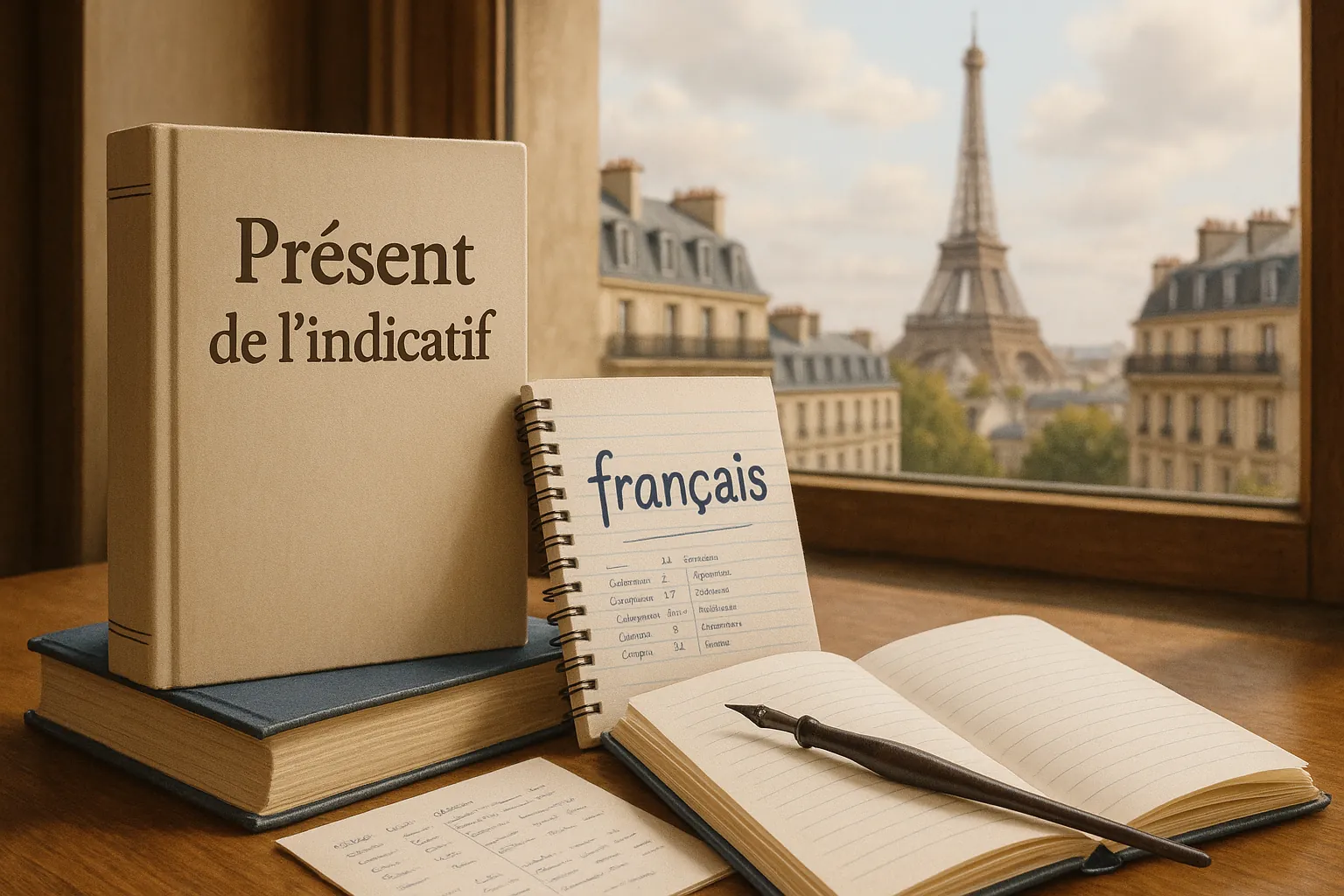 Présent de l’indicatif: настоящее время во французском