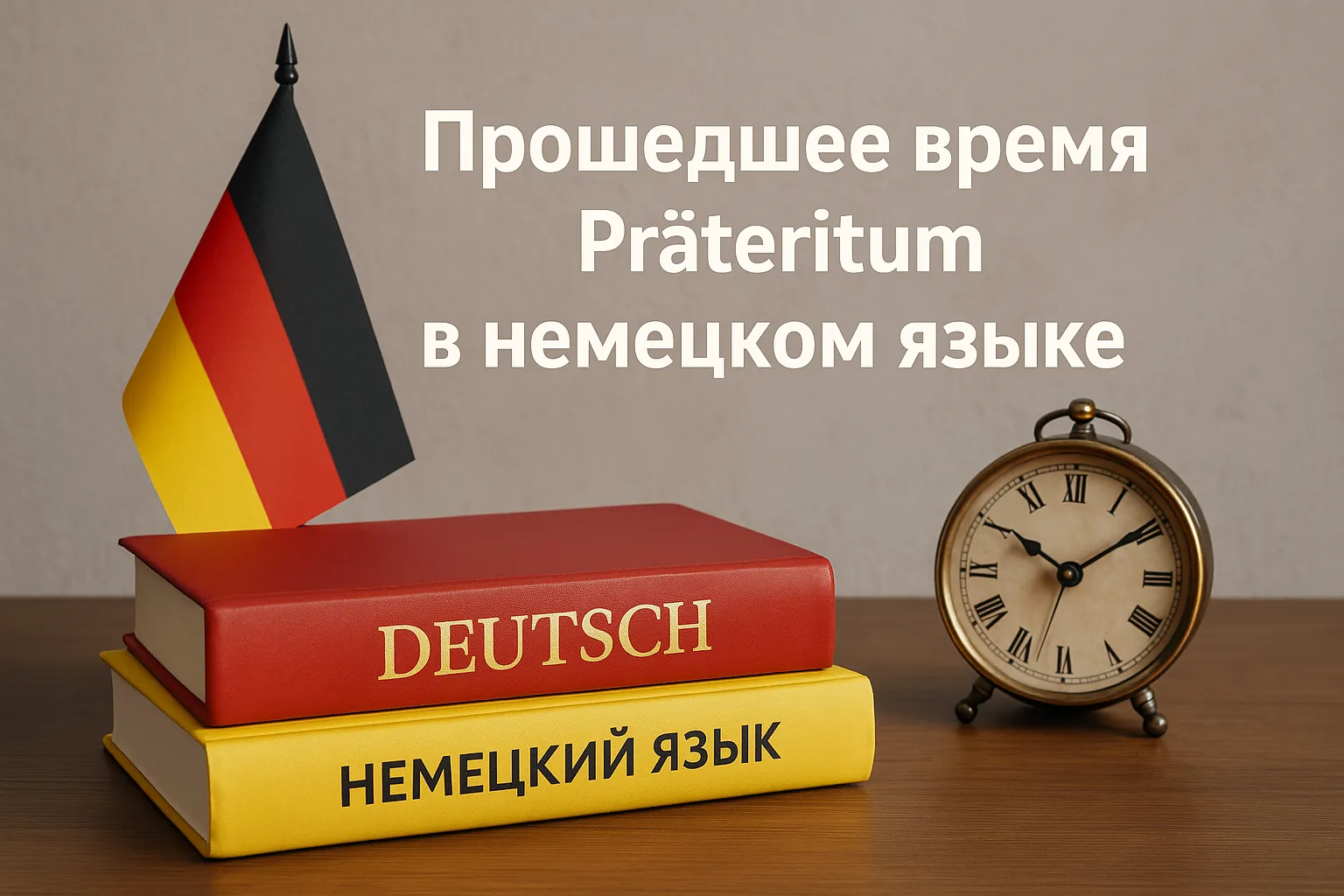 Прошедшее время Präteritum в немецком языке