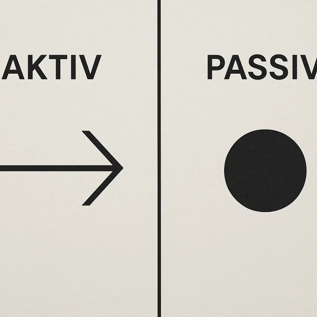 Разница между Aktiv и Passiv в немецком языке