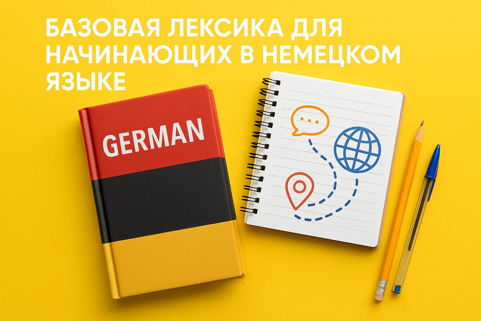 Базовая лексика для начинающих в немецком языке