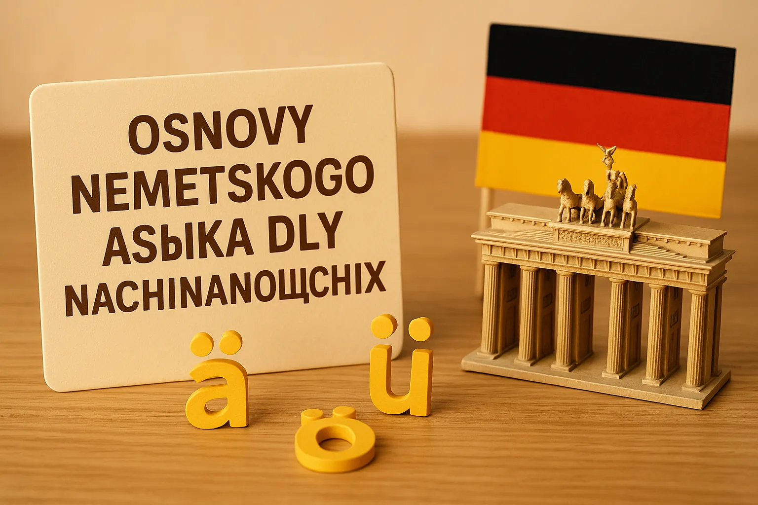 Основы немецкого языка для начинающих