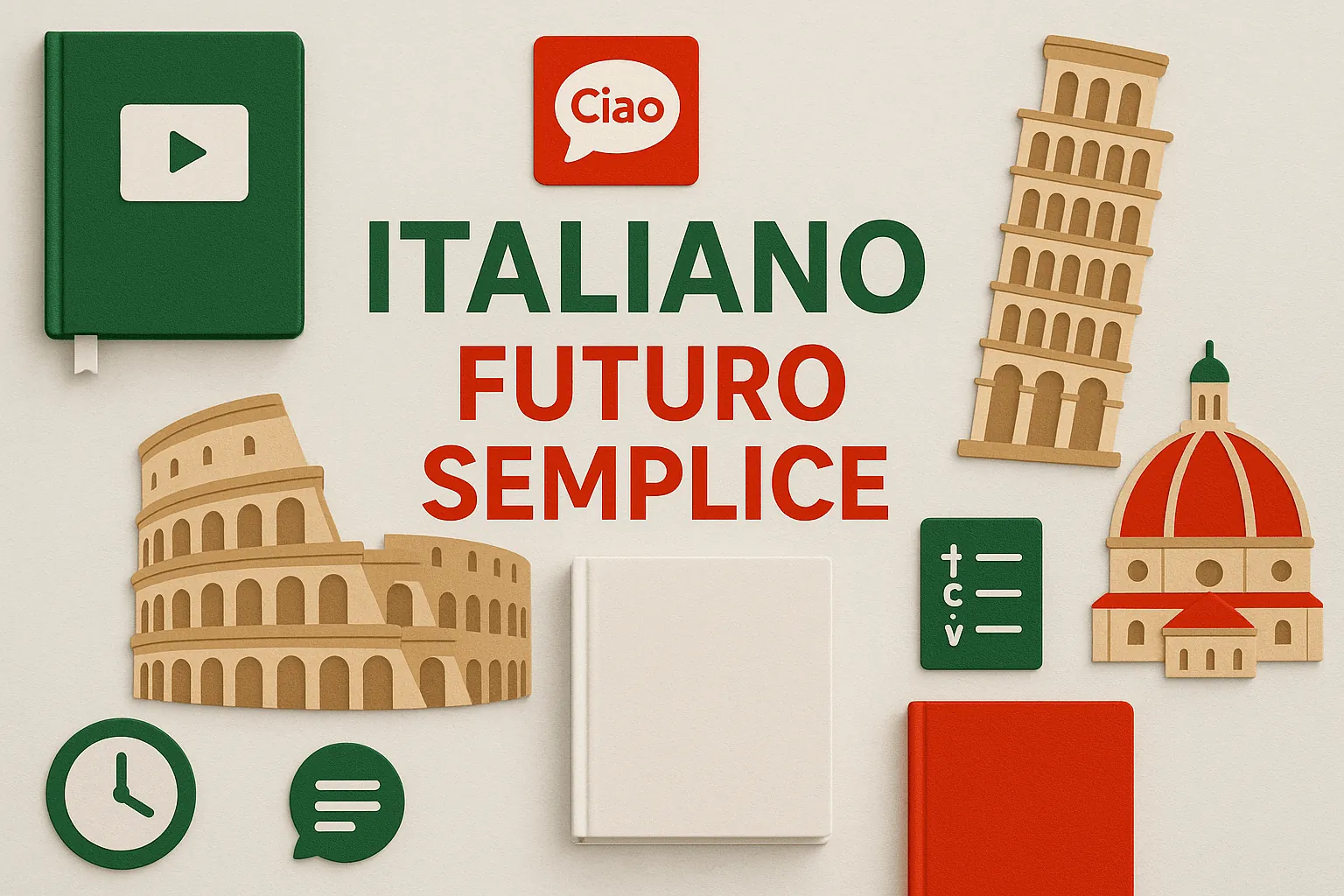Будущее время Futuro Semplice: правила и спряжение