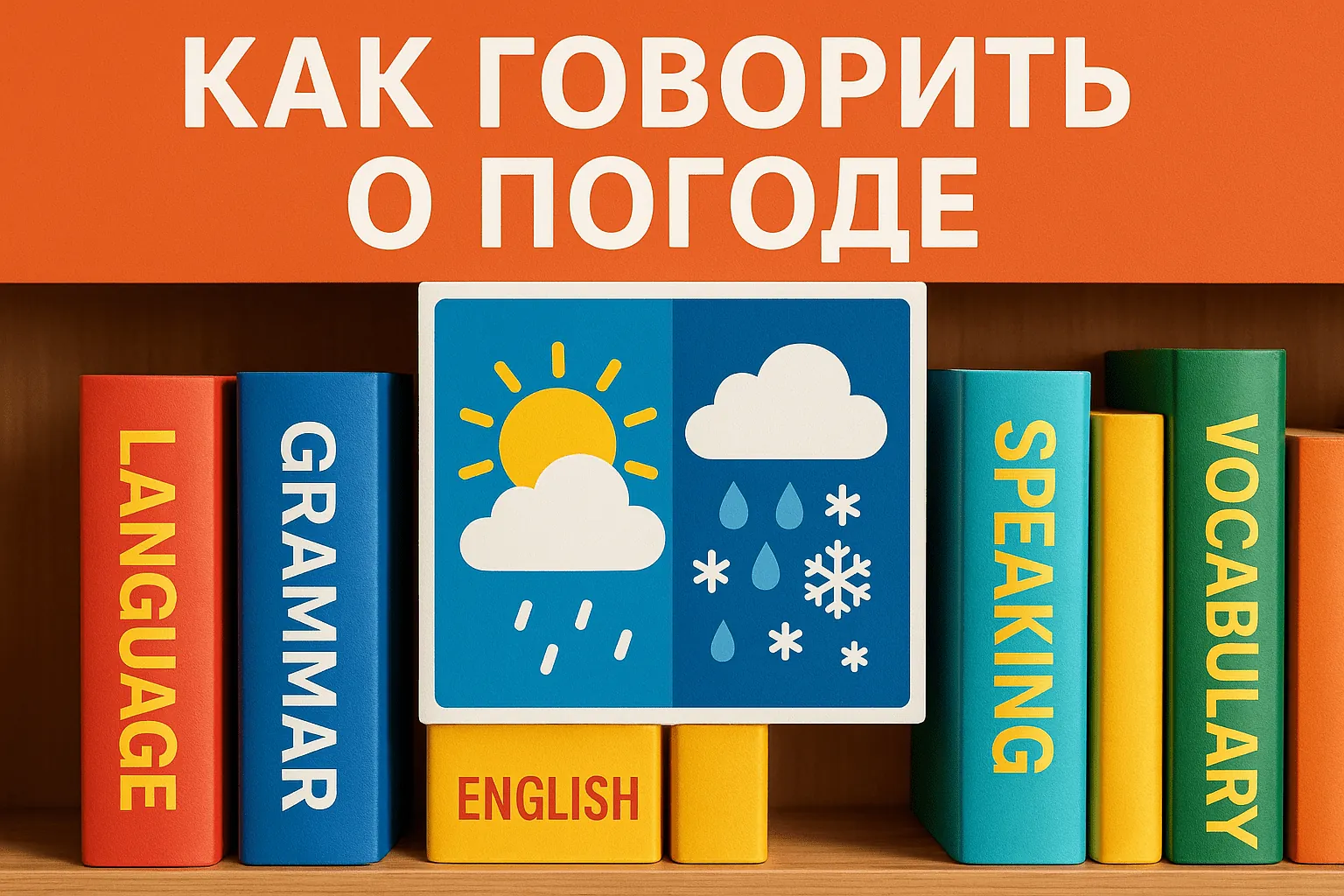 Как говорить о погоде: грамматические конструкции