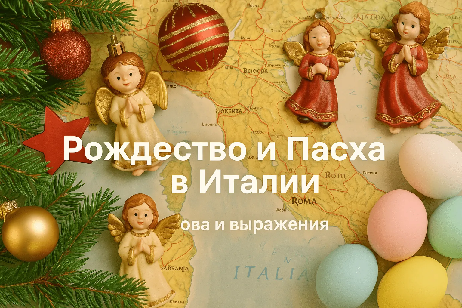 Рождество и Пасха в Италии: слова и выражения