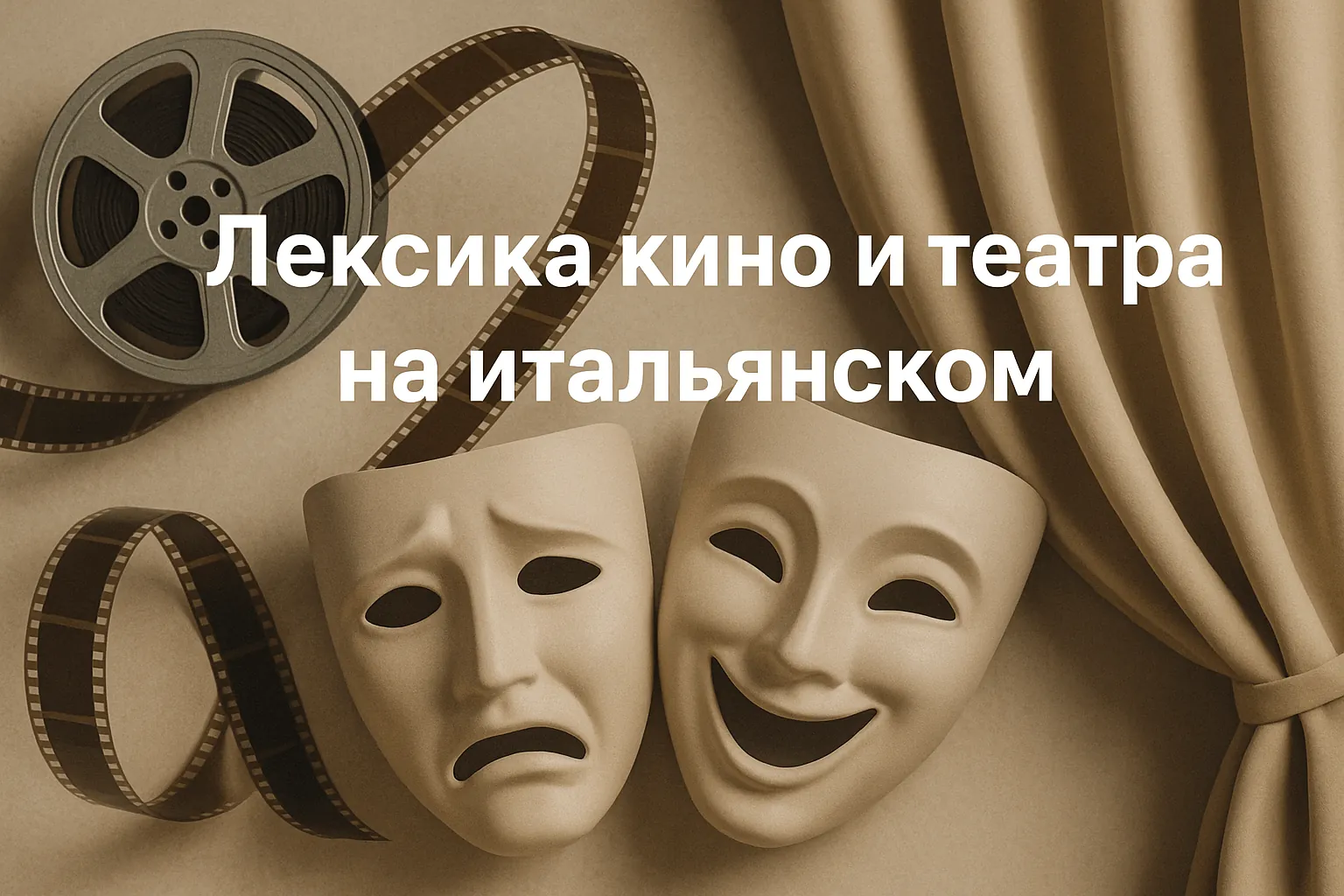 Лексика по теме «Кино и театр» на итальянском