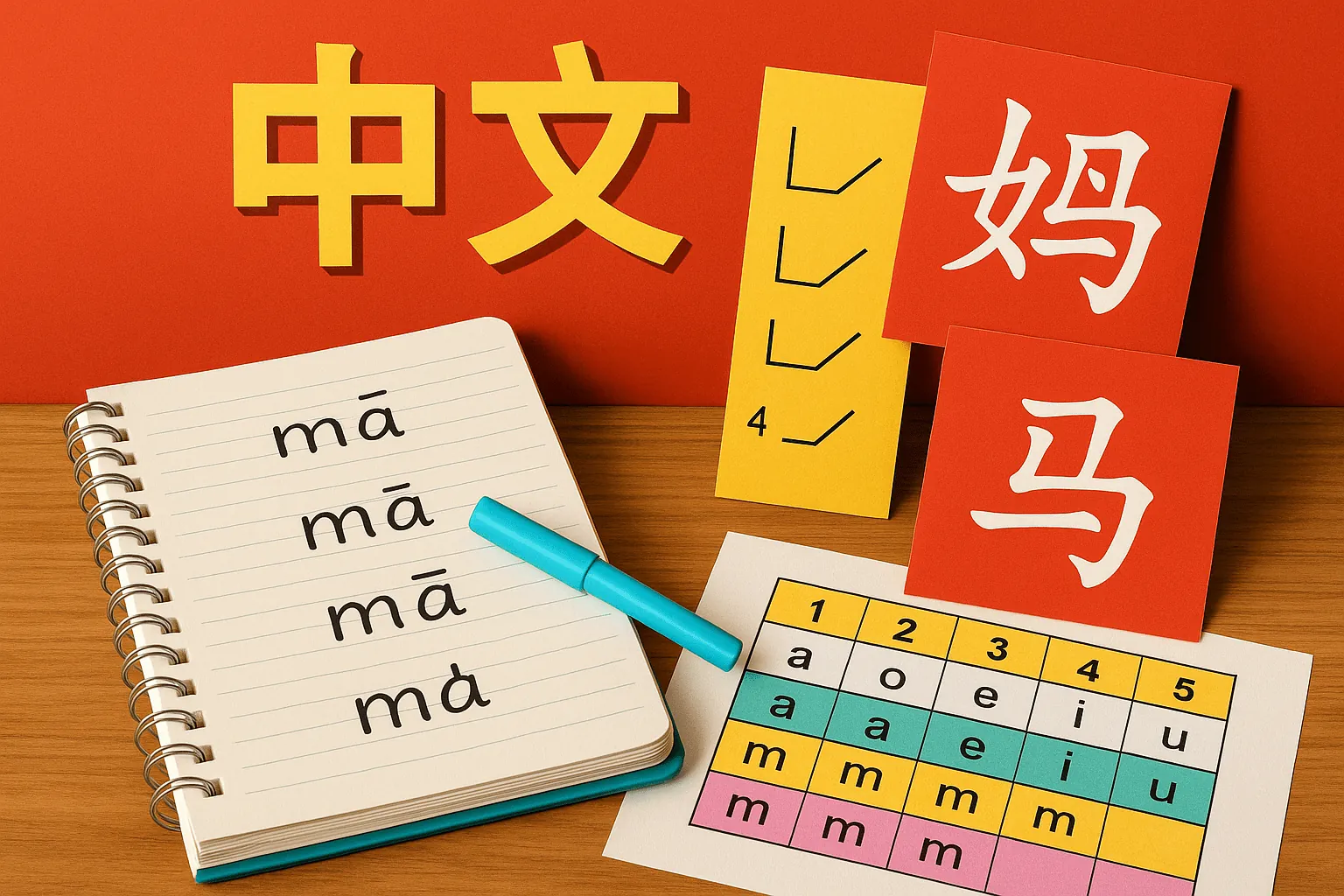 Алфавит и фонетика китайского языка для начинающих: pinyin и тоны