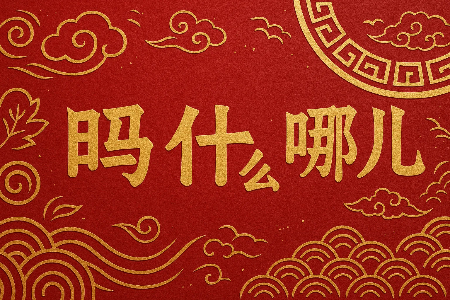 Как задать вопрос на китайском языке: 吗, 什么, 哪儿