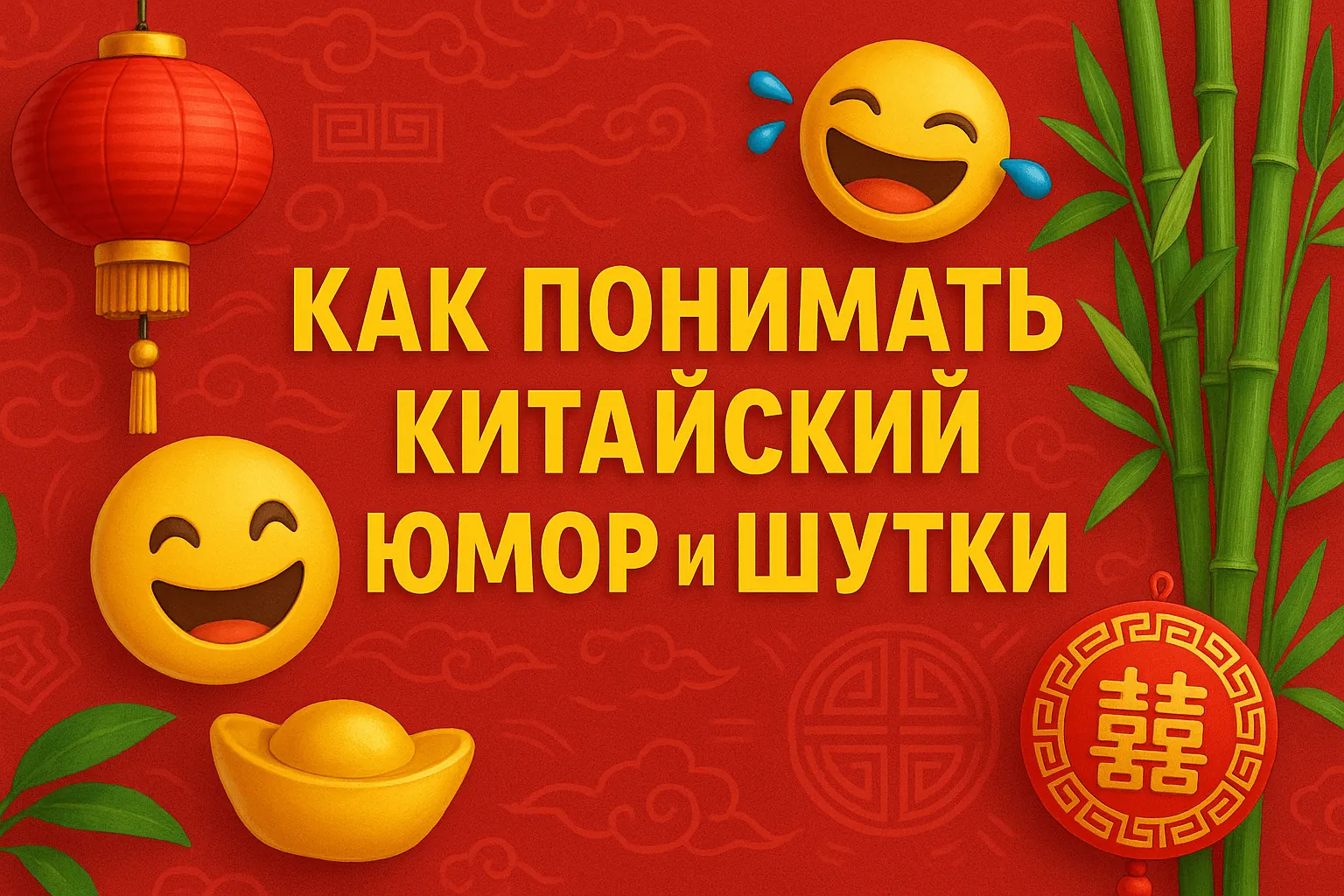 Как понимать китайский юмор и шутки