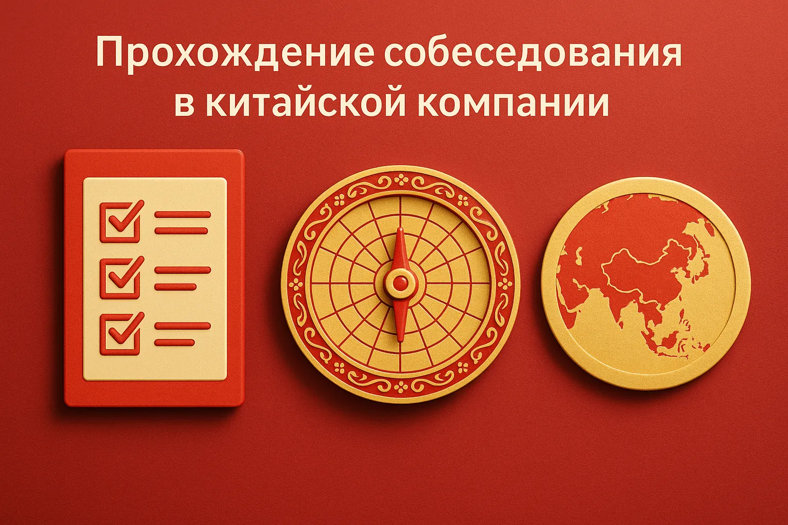 Как проходить собеседование в китайской компании