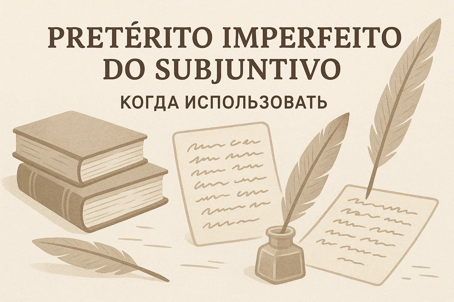 Pretérito imperfeito do subjuntivo: когда использовать