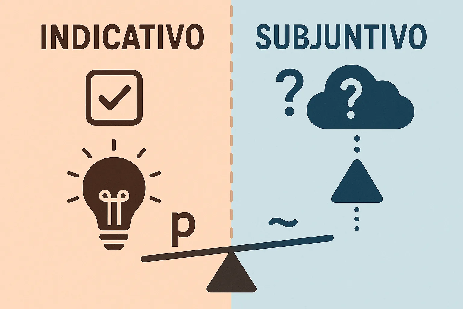 Разница между indicativo и subjuntivo