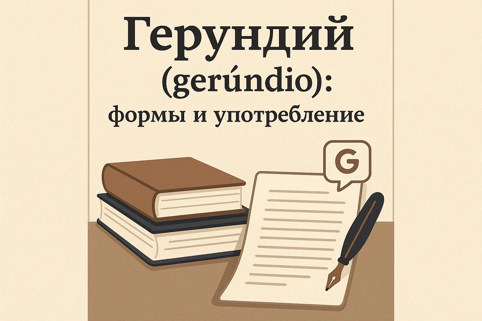 Герундий (gerúndio): формы и употребление