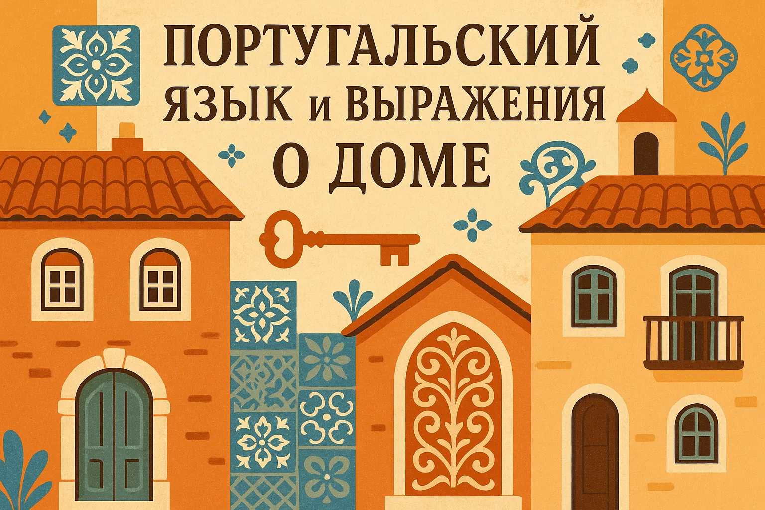 Слова и выражения о доме в португальском языке