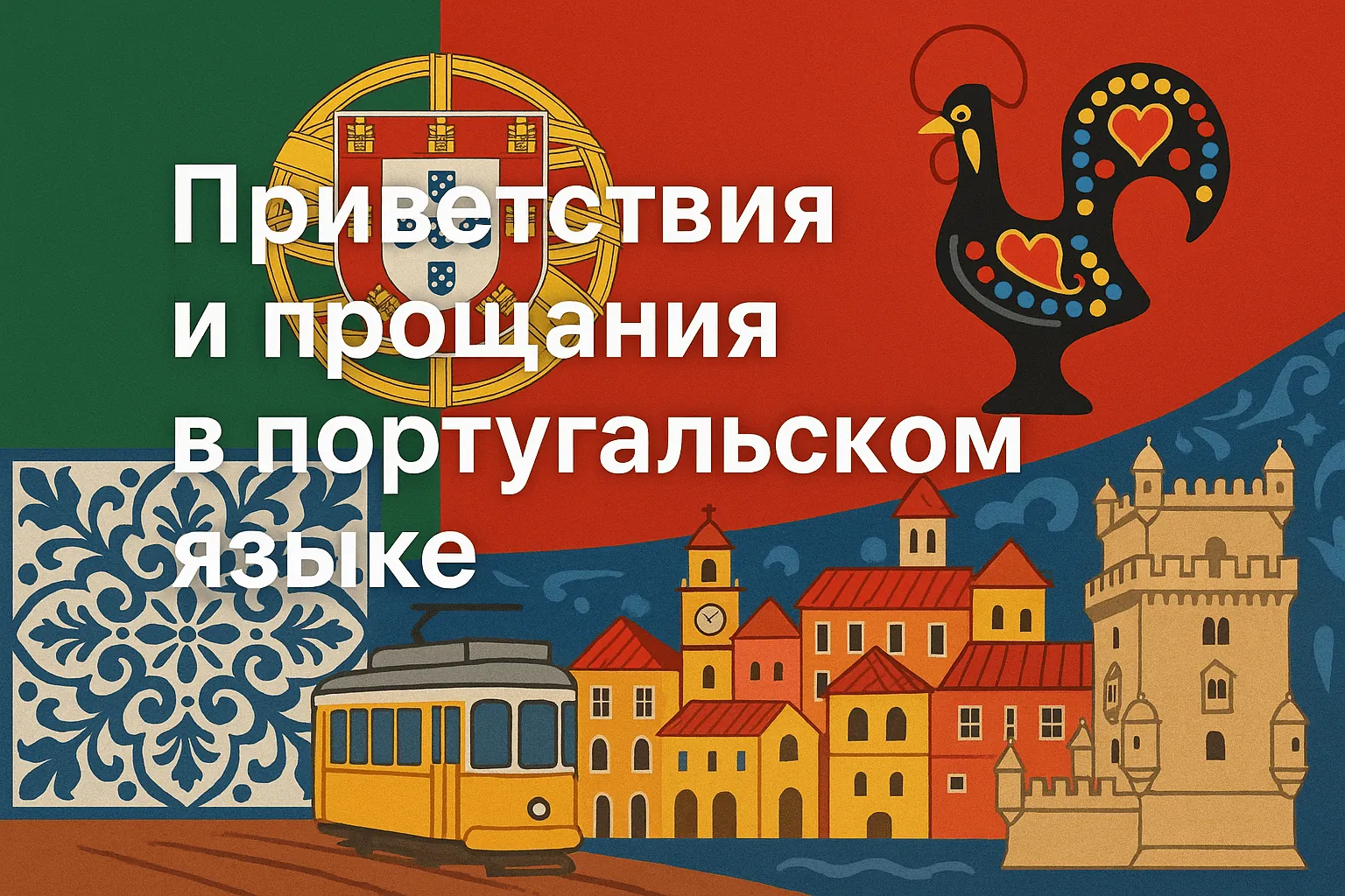 Приветствия и прощания в португальском языке