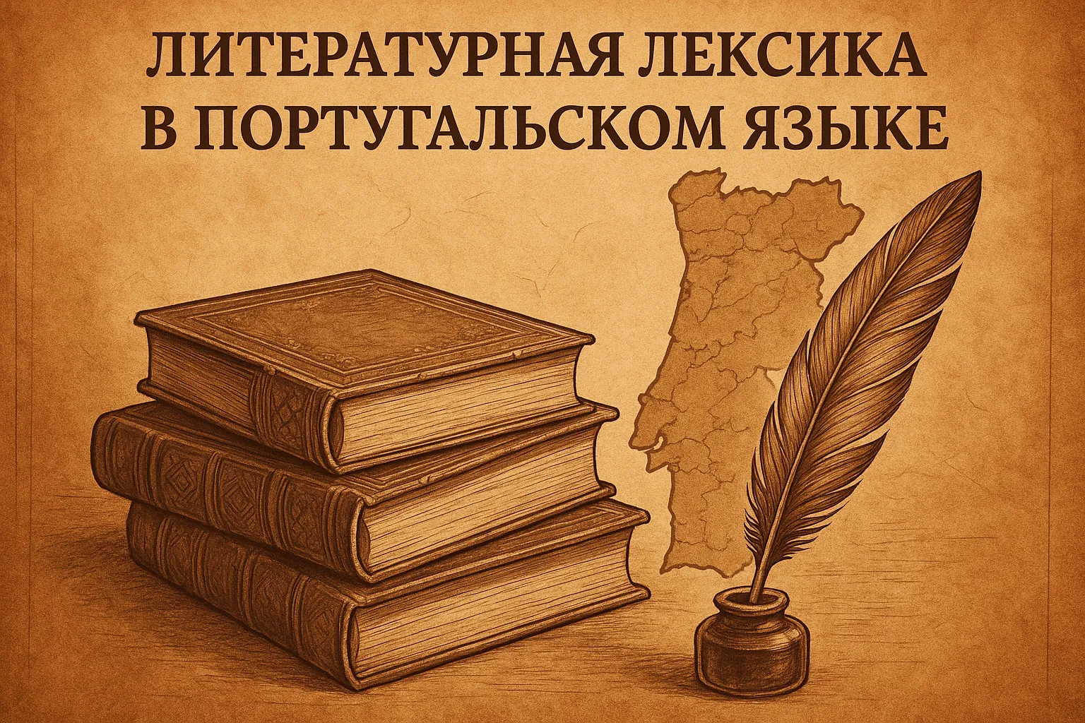 Литературная лексика в португальском языке