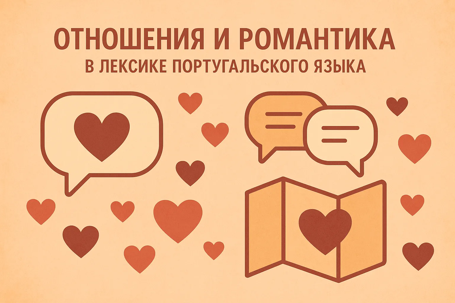 Отношения и романтика в лексике португальского языка