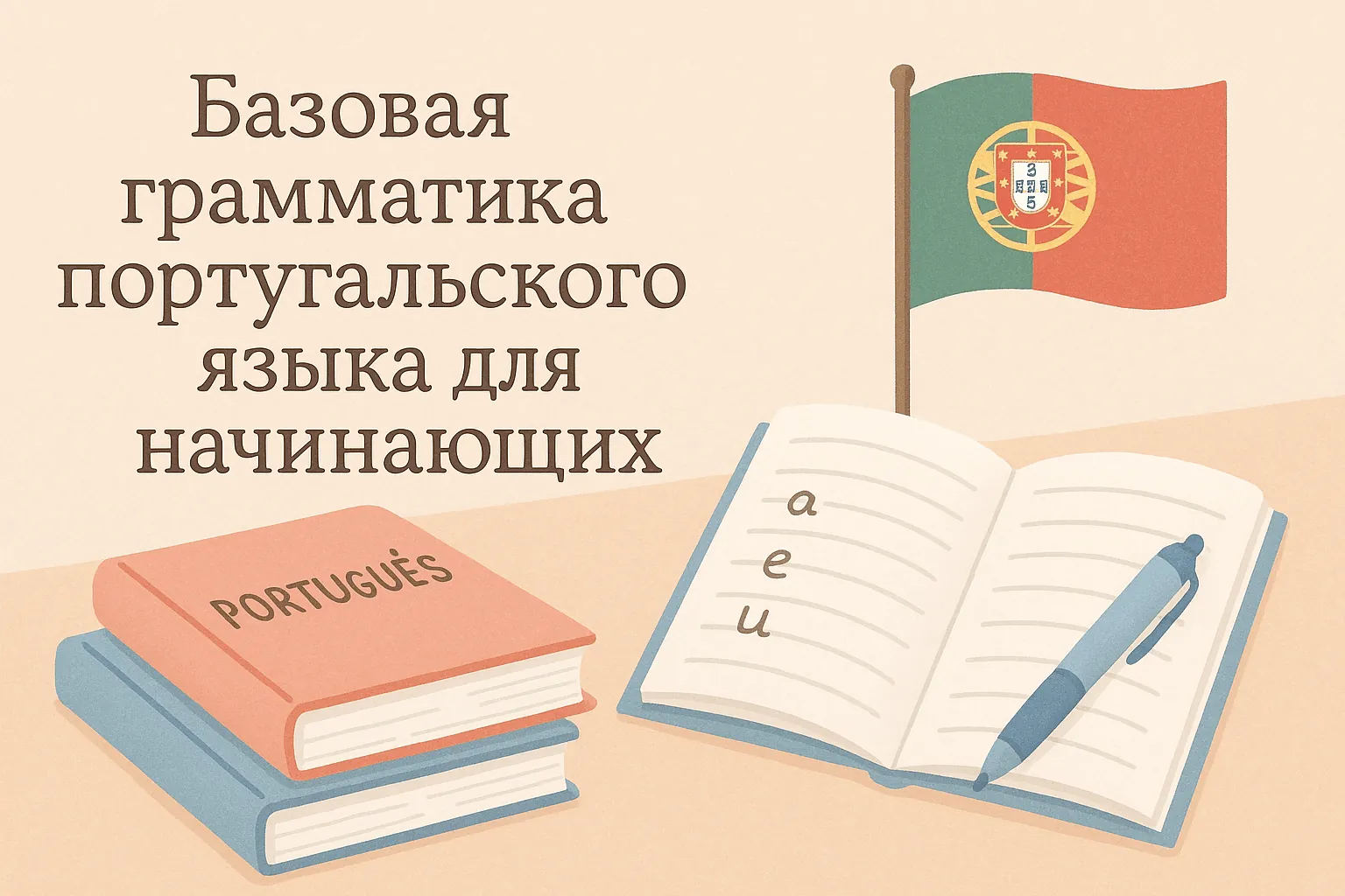 Базовая грамматика португальского языка для начинающих