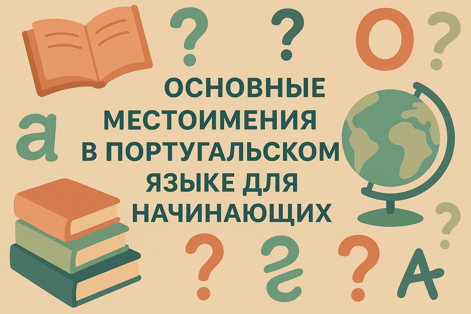 Основные местоимения в португальском языке для начинающих