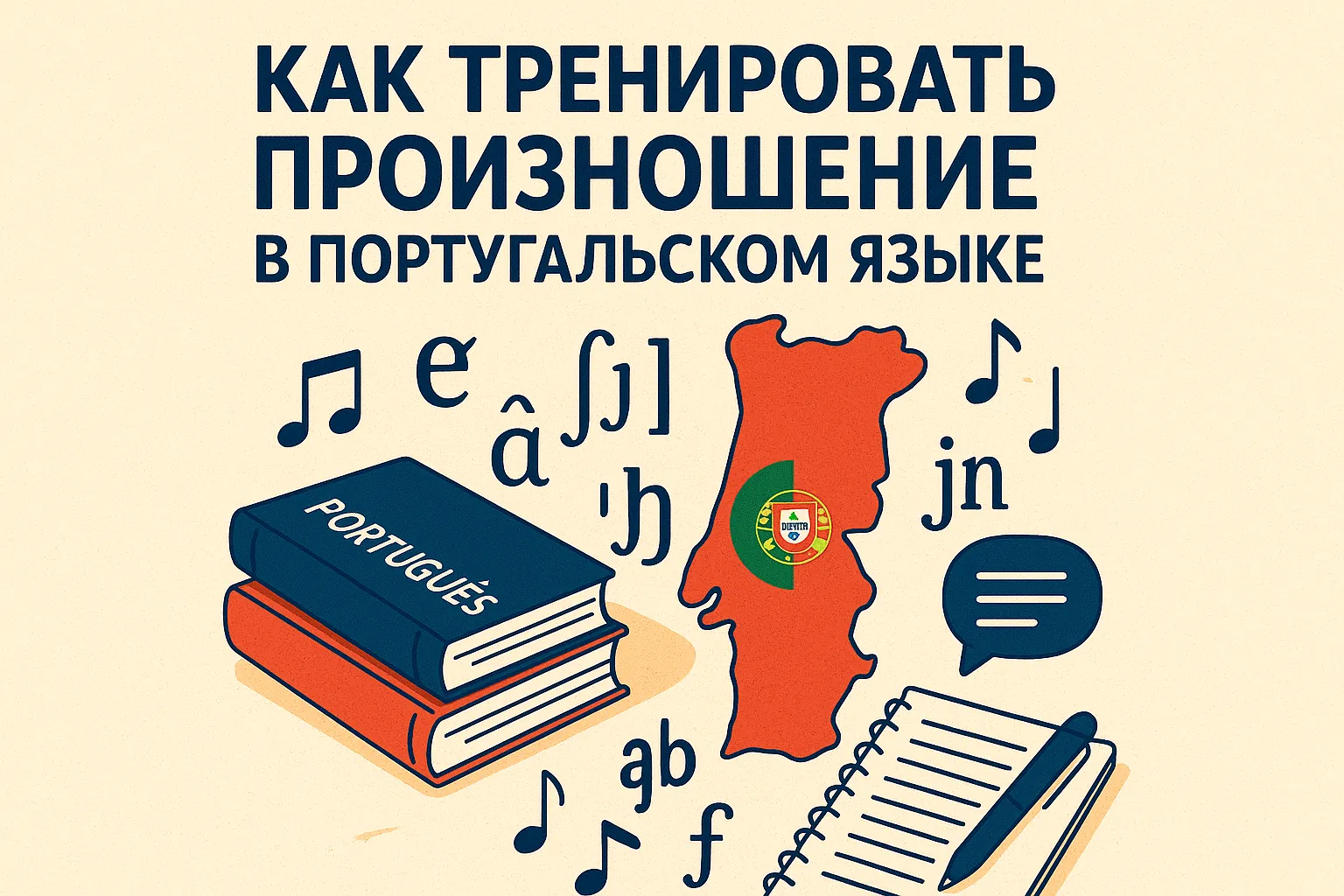 Как тренировать произношение в португальском языке