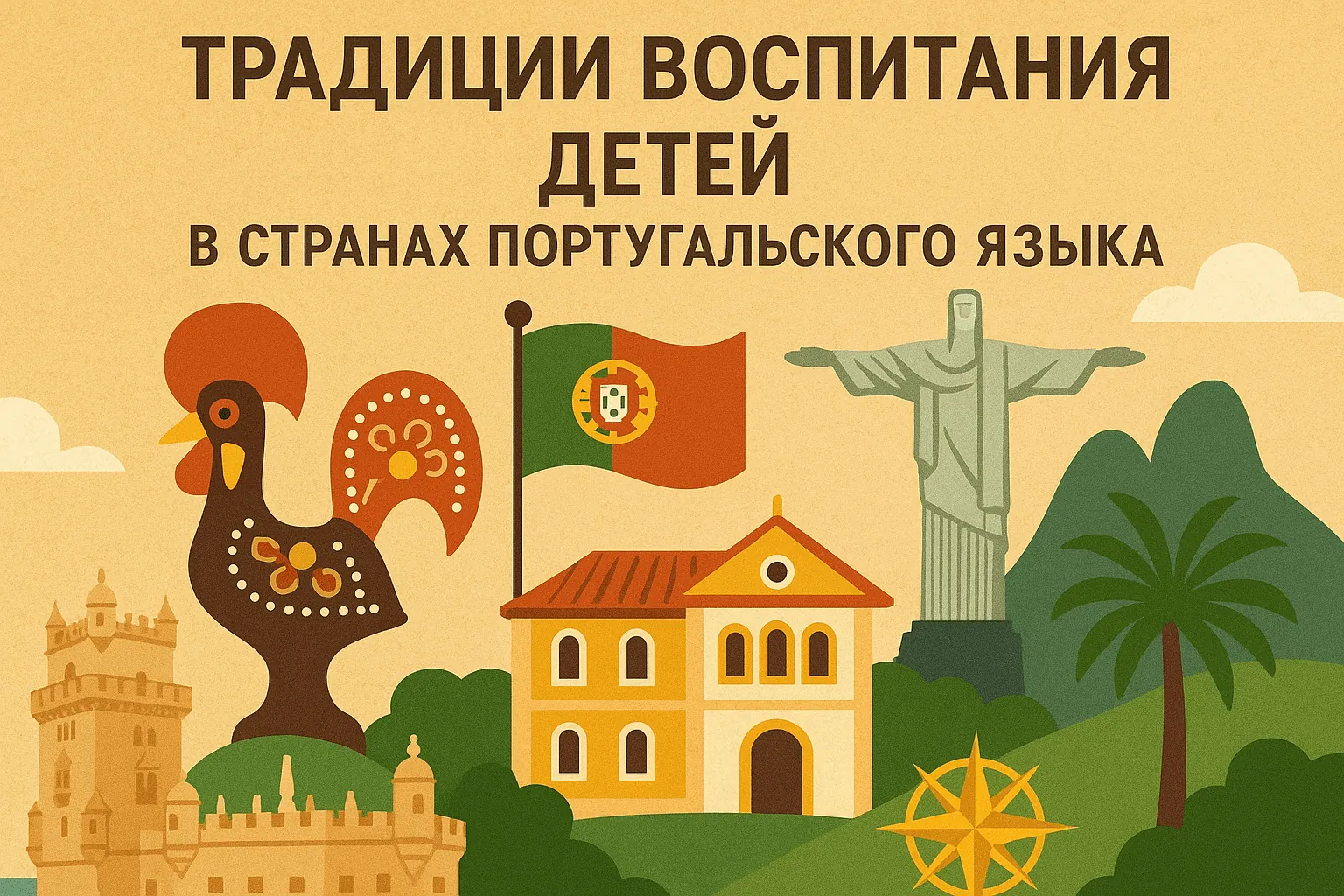 Традиции воспитания детей в странах португальского языка