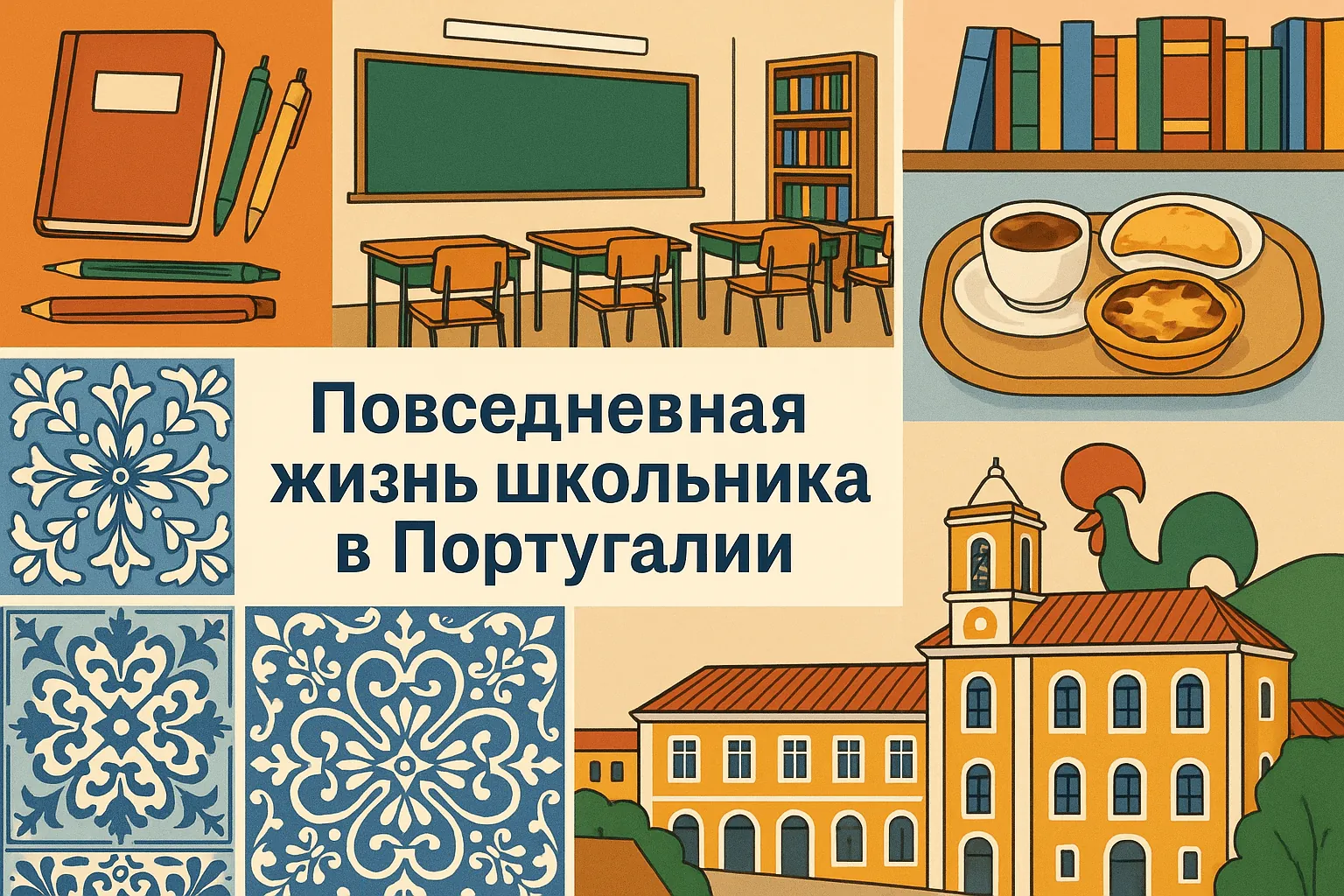 Как выглядит день обычного школьника в Португалии