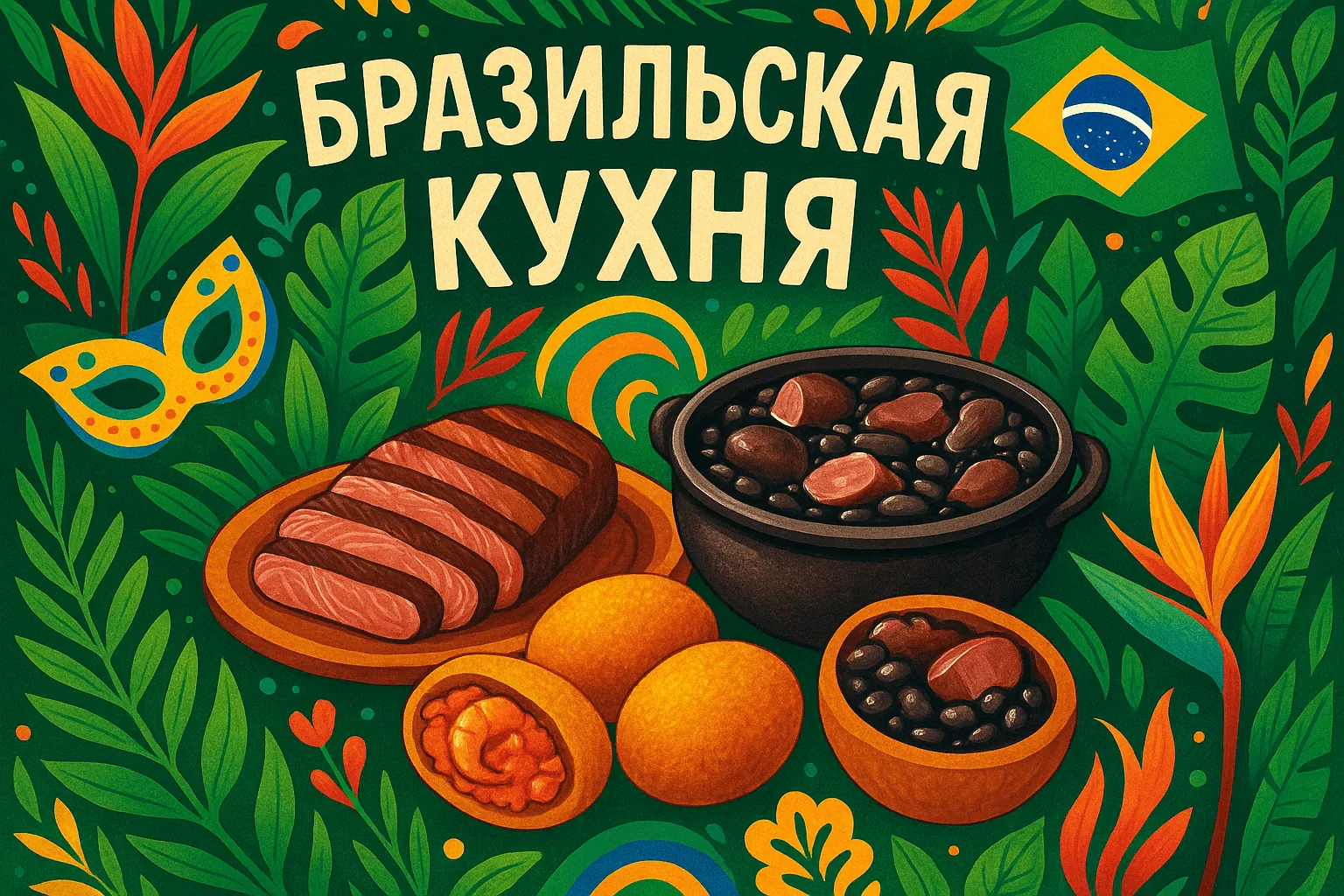 Бразильская кухня: названия блюд и культурные особенности