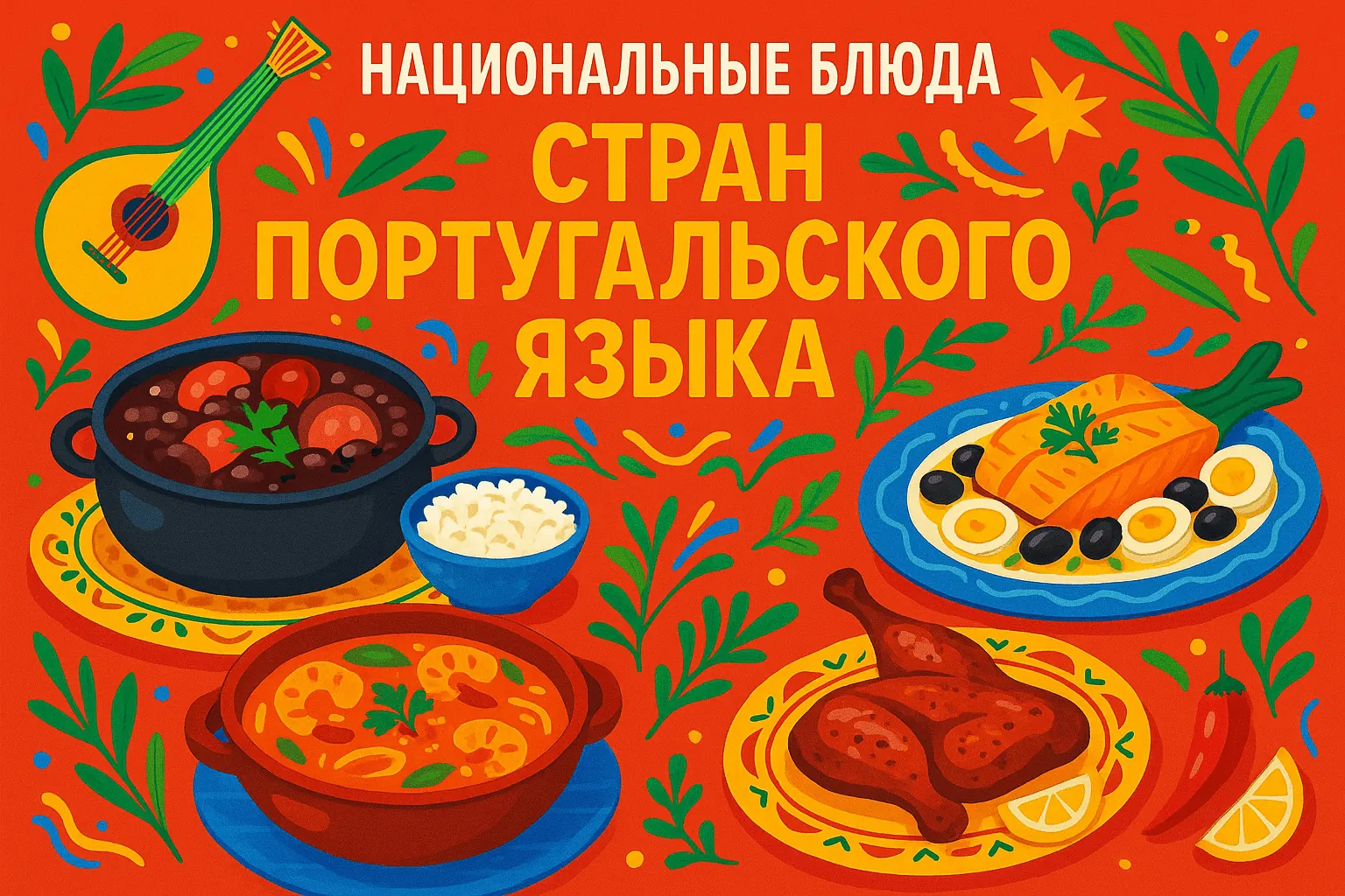 Национальные блюда стран португальского языка