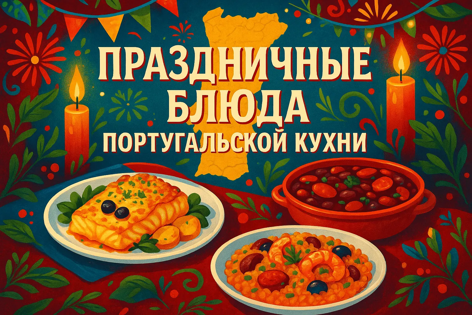 Праздничные блюда: как готовят и говорят на португальском языке