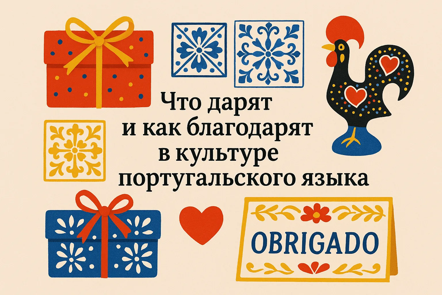 Что дарят и как благодарят в культуре португальского языка