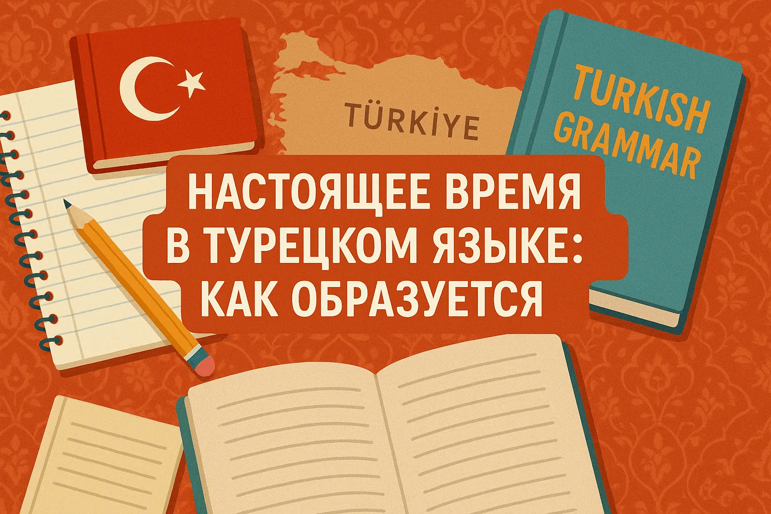 Настоящее время в турецком языке: как образуется