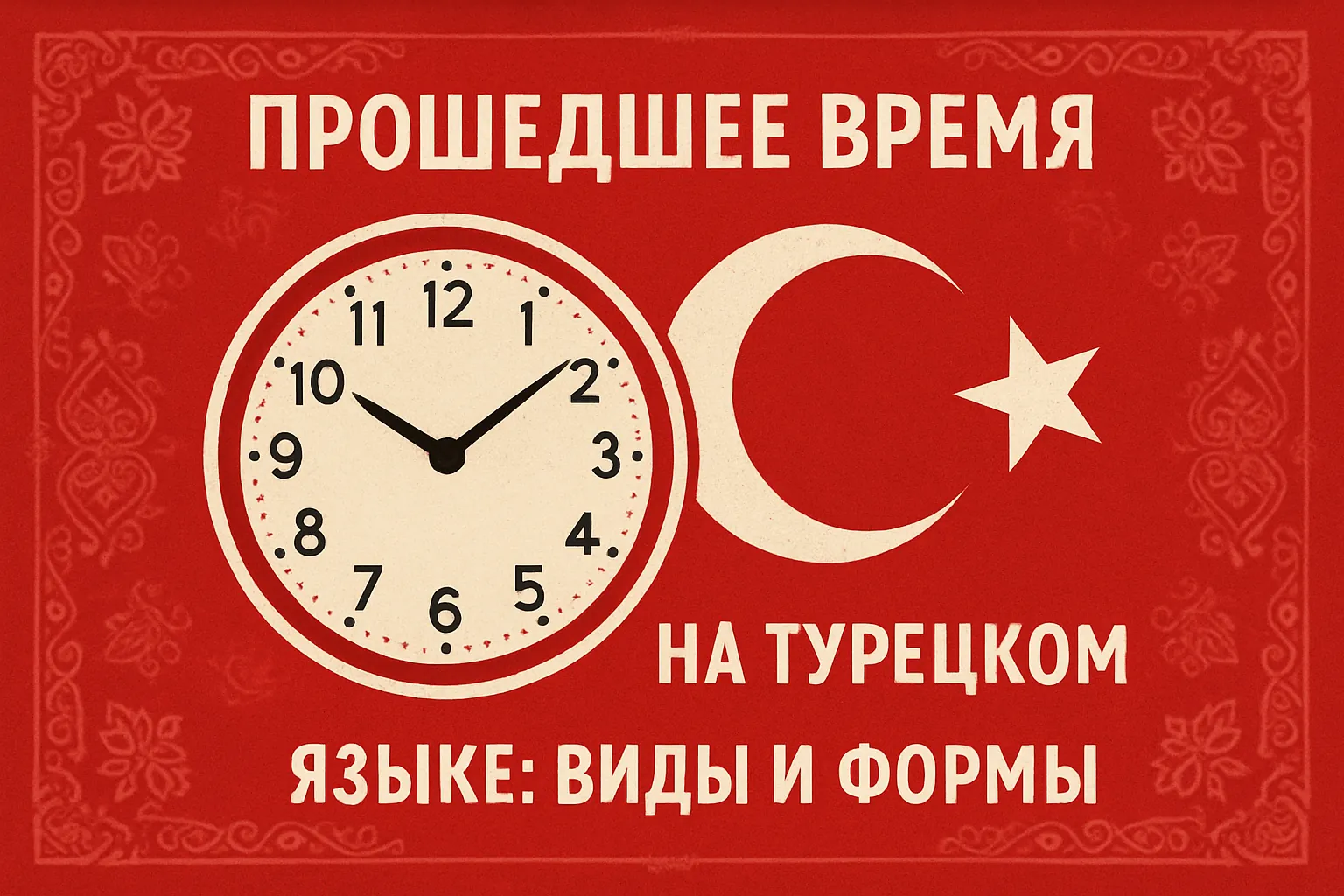 Прошедшее время на турецком языке: виды и формы