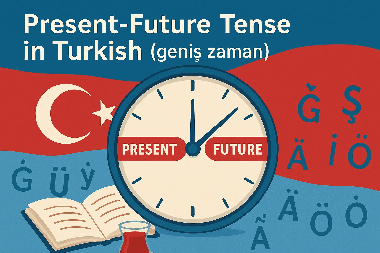 Настояще-будущее время в турецком языке (geniş zaman)
