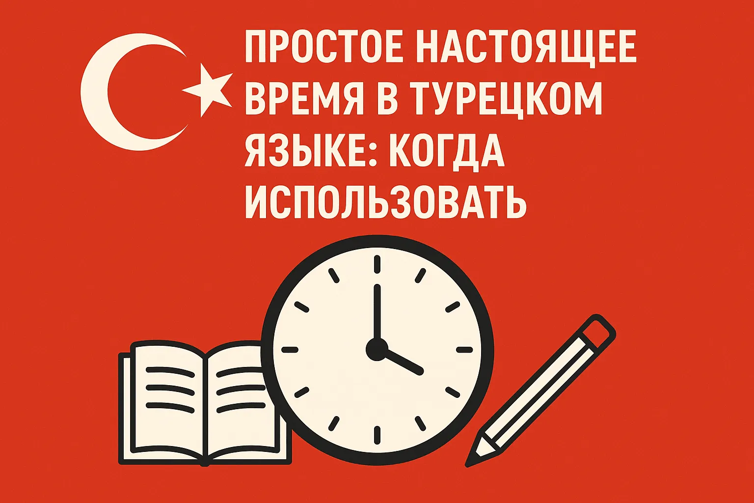 Простое настоящее время в турецком языке: когда использовать